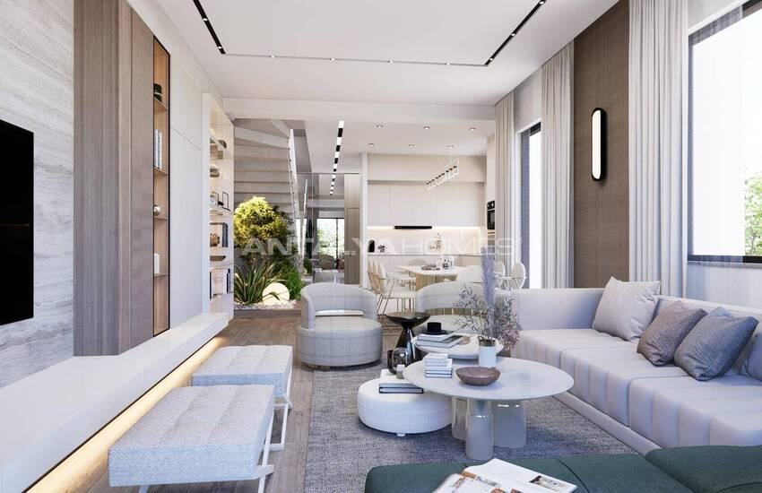 Villas in Complex Near Forest in Antalya Dosemealti 14