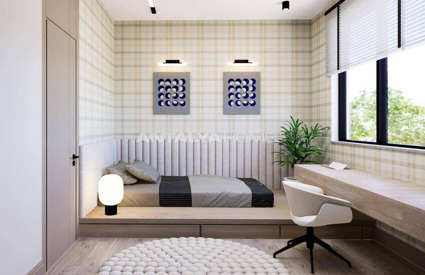 Villas in Complex Near Forest in Antalya Dosemealti 35