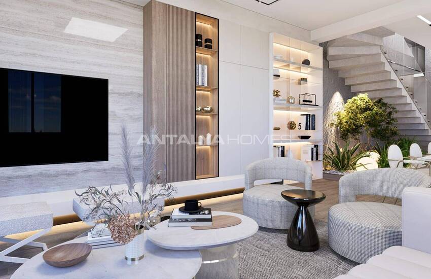 Villas in Complex Near Forest in Antalya Dosemealti 10