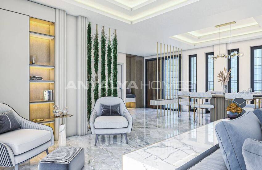 Sea View Houses with Smart Home Systems in Alanya Kargıcak 11