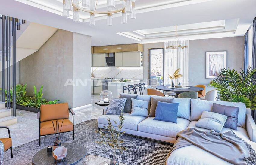 Sea View Houses with Smart Home Systems in Alanya Kargıcak 13