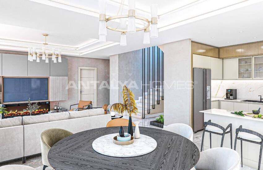 Sea View Houses with Smart Home Systems in Alanya Kargıcak 14