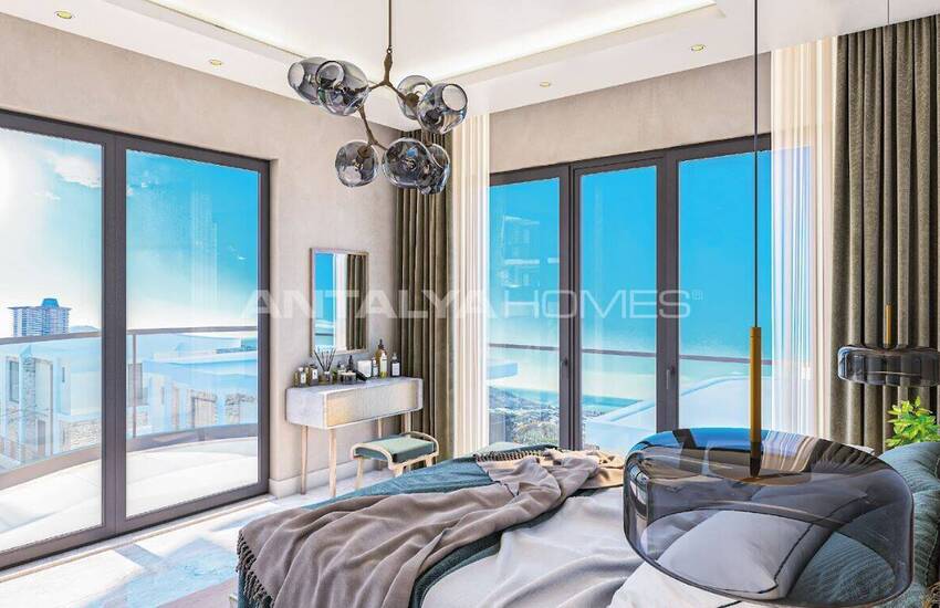 Sea View Houses with Smart Home Systems in Alanya Kargıcak 16