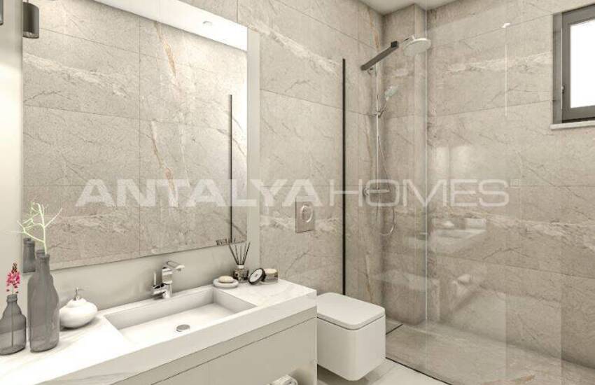 Sea View Houses with Smart Home Systems in Alanya Kargıcak 17