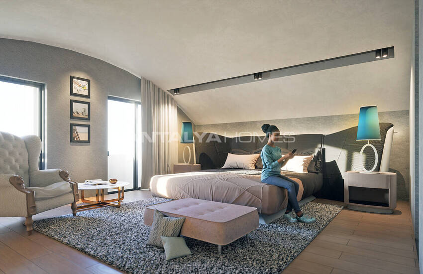 Spacious Detached Villas with Lifts in Antalya Dosemealti 11