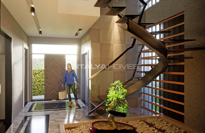 Spacious Detached Villas with Lifts in Antalya Dosemealti 17