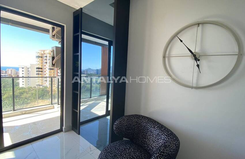 Propriété Meublée Avec Vue Sur La Mer À Mahmutlar, Alanya 16