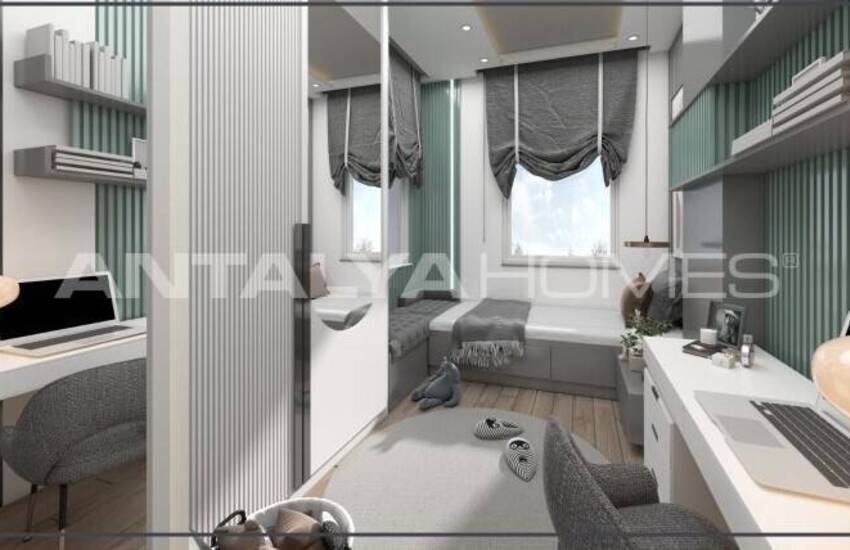 Appartements Dans Un Complexe Avec Piscine À Antalya Kepez 31