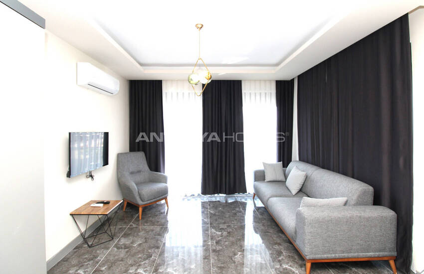 Furnished Property in Complex with Pool in Antalya Kadriye 16