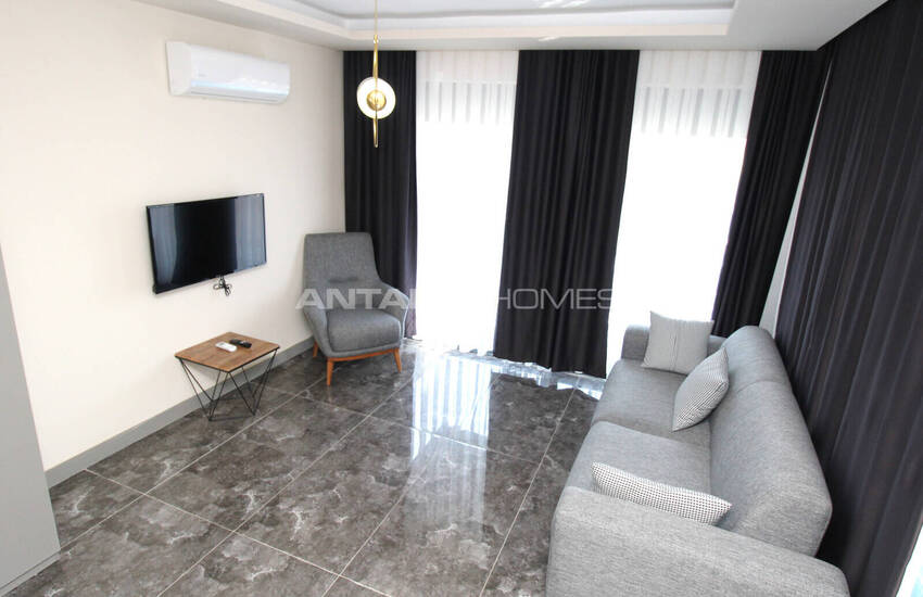 Furnished Property in Complex with Pool in Antalya Kadriye 17