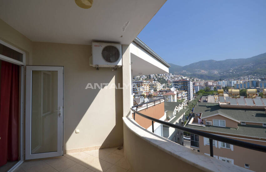 Alanya'da Kleopatra Pajı'na Yakın Havuzlu Sitede Eşyalı Daire 26