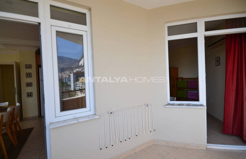 Alanya'da Kleopatra Pajı'na Yakın Havuzlu Sitede Eşyalı Daire 27