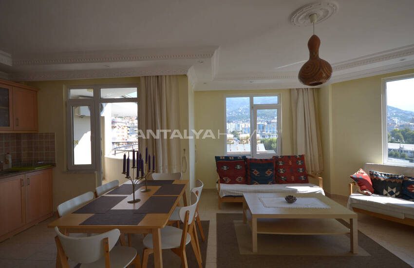 Alanya'da Kleopatra Pajı'na Yakın Havuzlu Sitede Eşyalı Daire 29