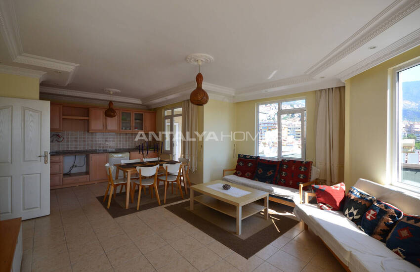 Alanya'da Kleopatra Pajı'na Yakın Havuzlu Sitede Eşyalı Daire 30