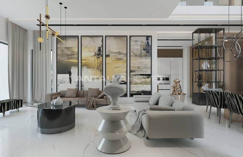 Дома с Зимним Садом и СПА в Комплексе в Дошемеалты, Анталия 32