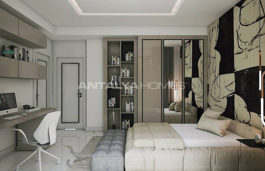 Дома с Зимним Садом и СПА в Комплексе в Дошемеалты, Анталия 46