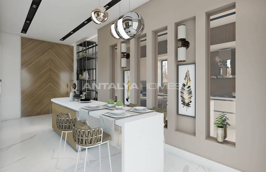 Дома с Зимним Садом и СПА в Комплексе в Дошемеалты, Анталия 39