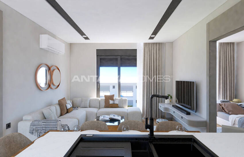 Apartments in Complex Close to Airport in Antalya Kepez 12