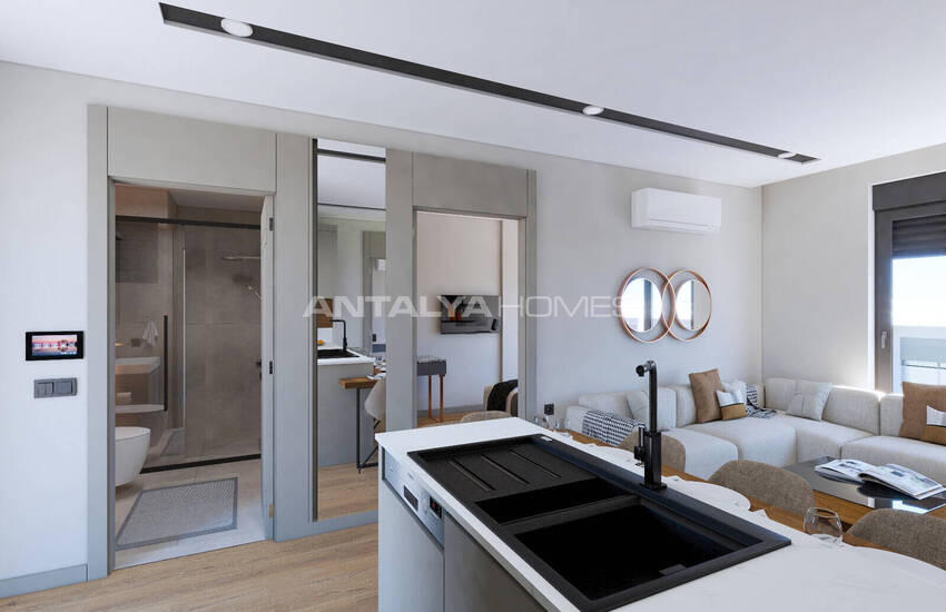 Apartments in Complex Close to Airport in Antalya Kepez 13