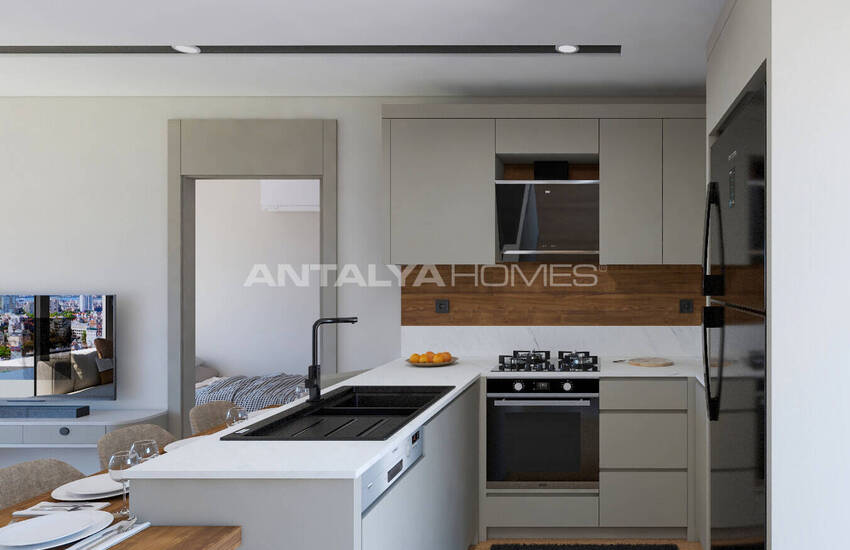 Apartments in Complex Close to Airport in Antalya Kepez 14