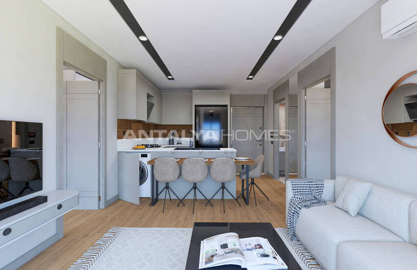 Apartments in Complex Close to Airport in Antalya Kepez 15