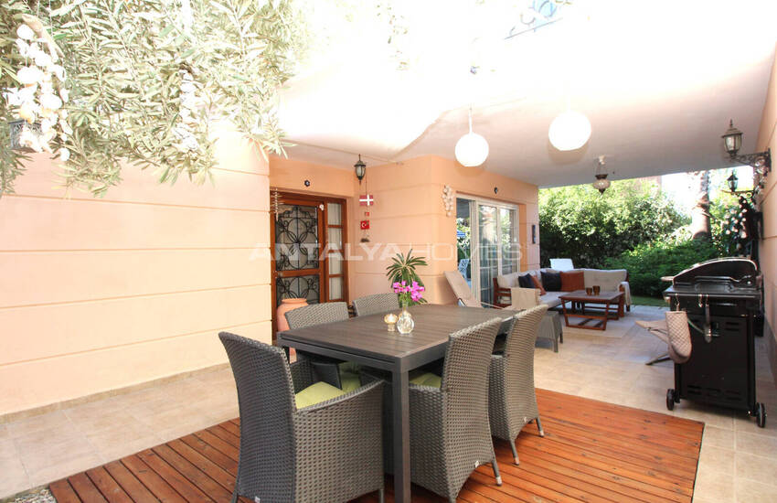 Furnished House in a Complex Near Golf Courses in Belek 39