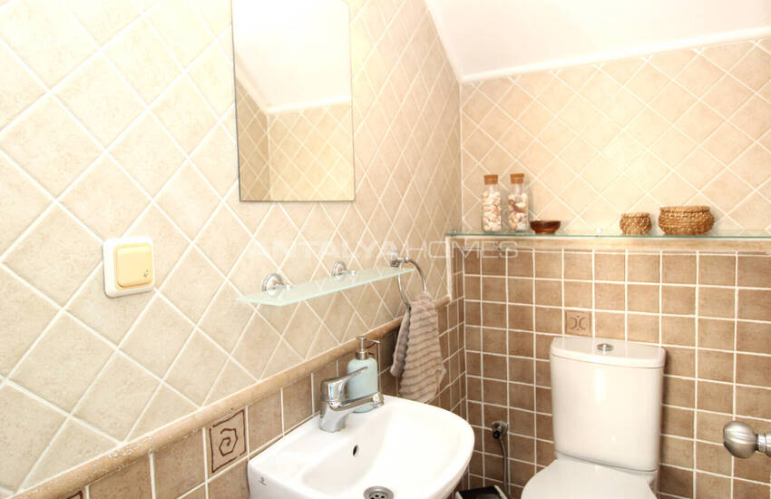 Furnished House in a Complex Near Golf Courses in Belek 50