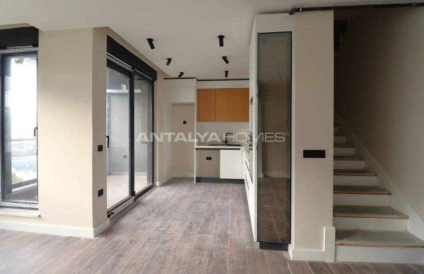 Квартиры в Комплексе с Бассейном и Парковкой в Анталии Коньяалты 10