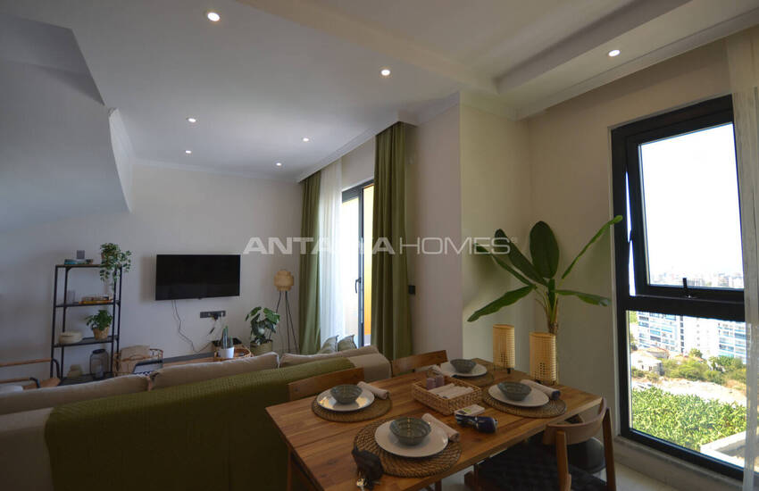 Alanya'da Zengin Olanakları Bulunan Sitede Eşyalı Daire 35