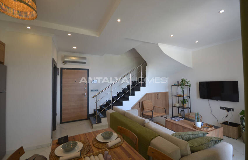 Alanya'da Zengin Olanakları Bulunan Sitede Eşyalı Daire 36