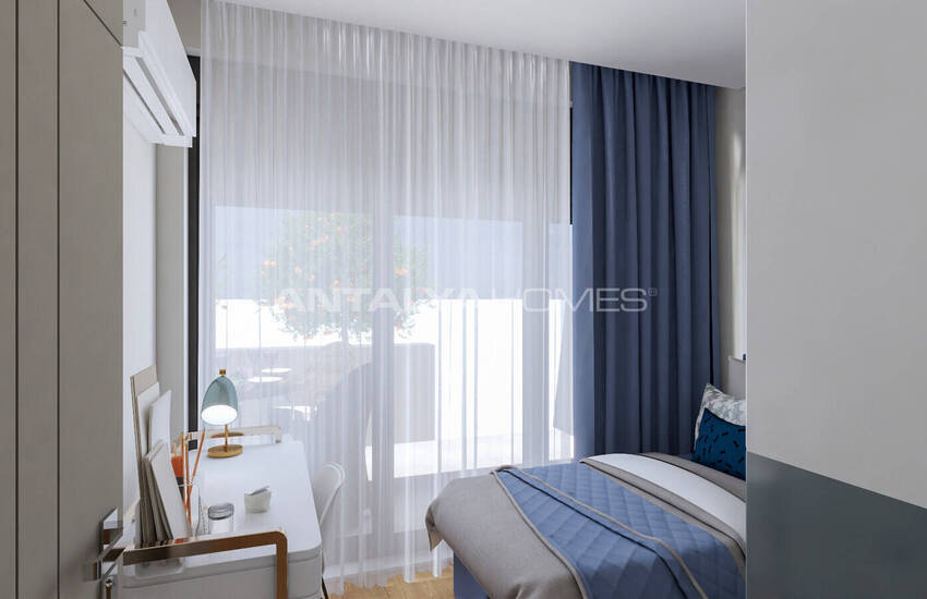 Antalya Kepez'de Alışveriş Merkezlerine ve Havalimanına Yakın Evler 26