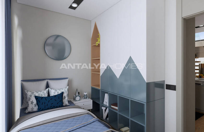 Antalya Kepez'de Alışveriş Merkezlerine ve Havalimanına Yakın Evler 22