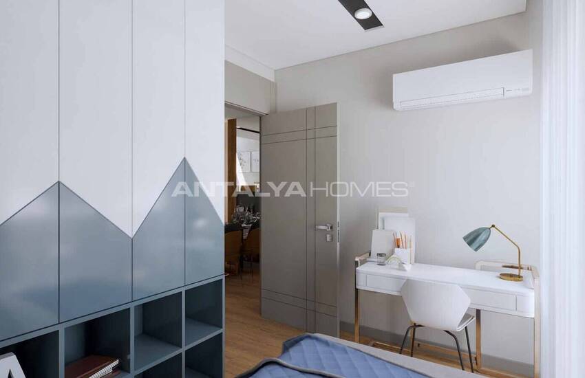 Antalya Kepez'de Alışveriş Merkezlerine ve Havalimanına Yakın Evler 25