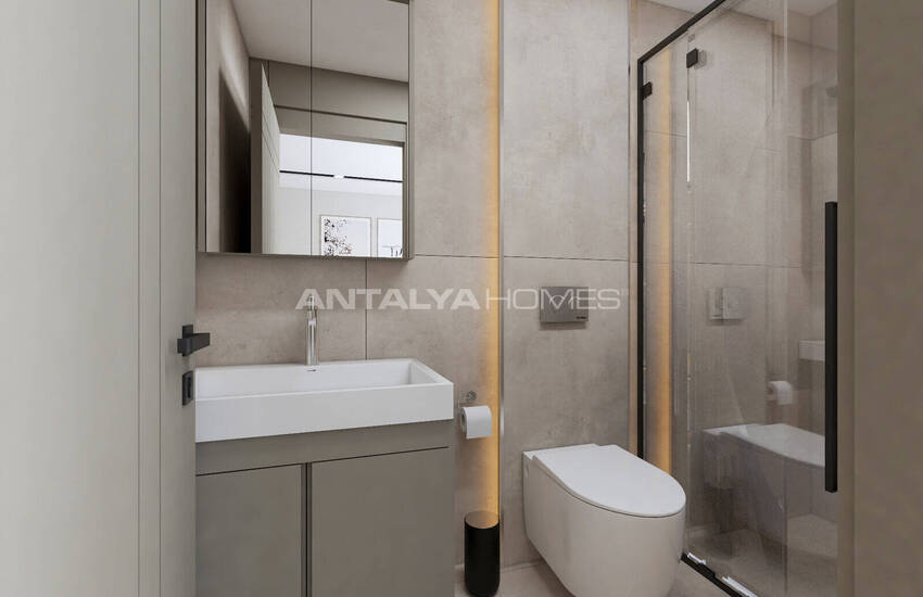 Antalya Kepez'de Alışveriş Merkezlerine ve Havalimanına Yakın Evler 27