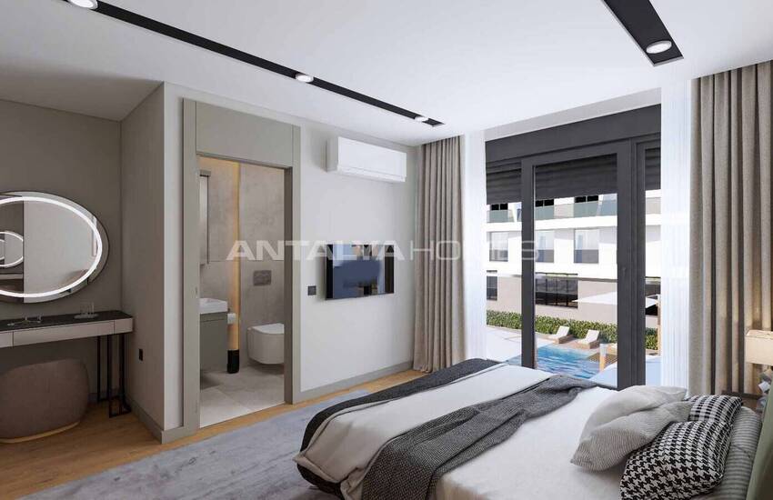 Houses Close to Shopping Centers and Airport in Antalya Kepez 24