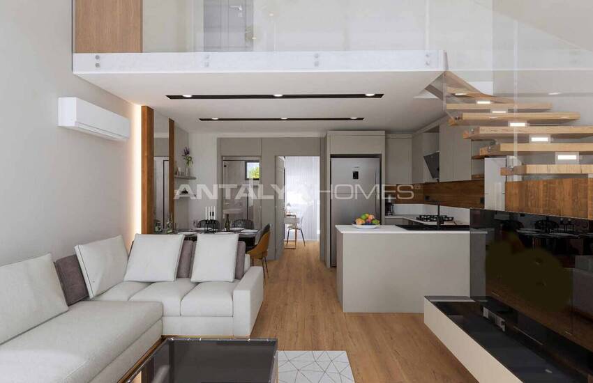 Houses Close to Shopping Centers and Airport in Antalya Kepez 12