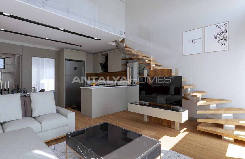 Houses Close to Shopping Centers and Airport in Antalya Kepez 14