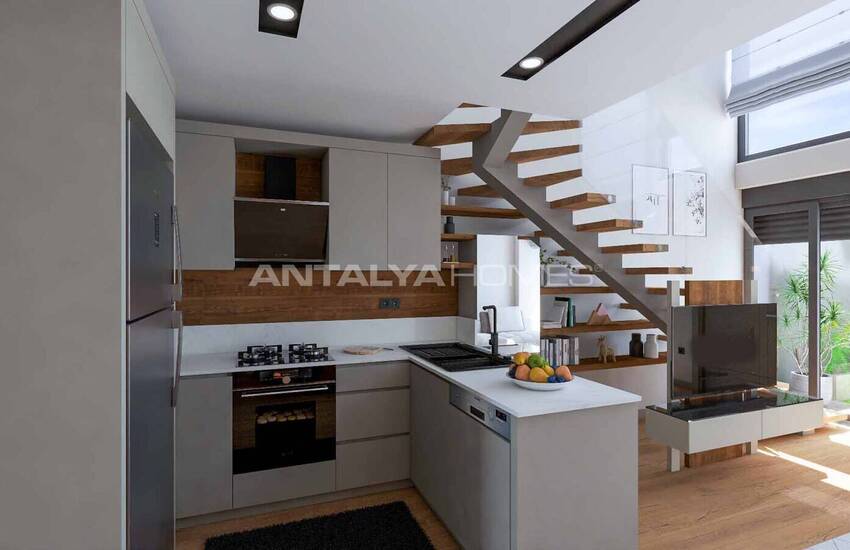 Houses Close to Shopping Centers and Airport in Antalya Kepez 16