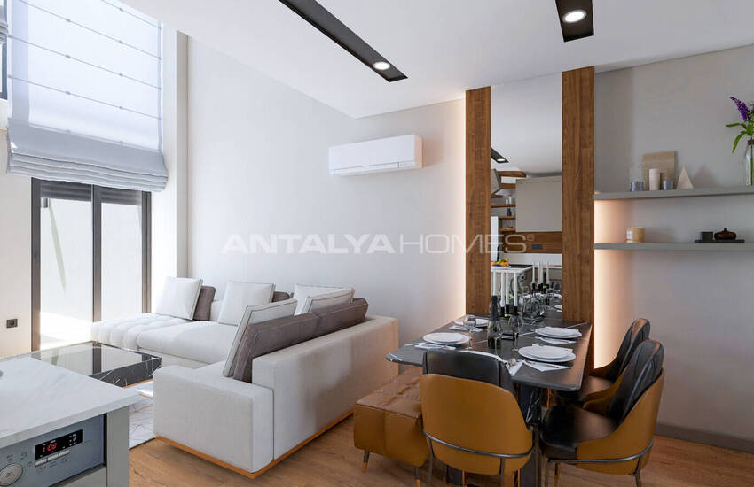 Houses Close to Shopping Centers and Airport in Antalya Kepez 15