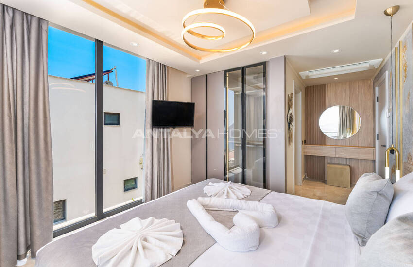 Antalya Kalkan'da Lüks Tasarımlı ve Eşyalı Evler 41