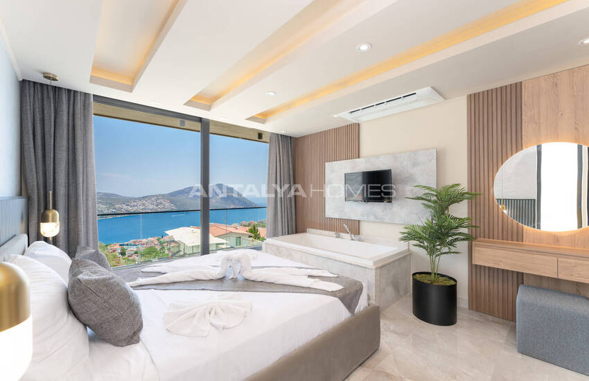 Antalya Kalkan'da Lüks Tasarımlı ve Eşyalı Evler 39