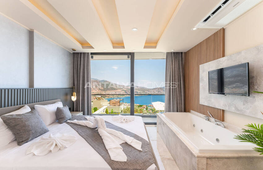 Antalya Kalkan'da Lüks Tasarımlı ve Eşyalı Evler 38