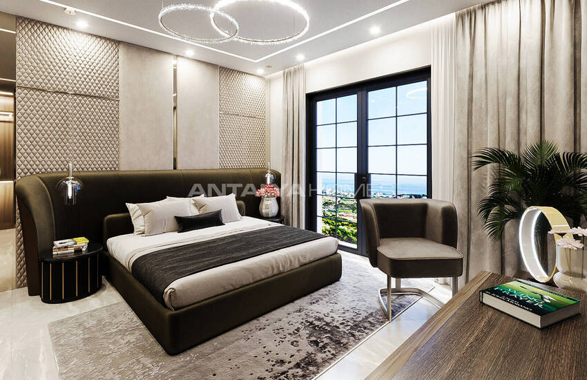 Nieuwbouw Appartementen Met Uniek Ontwerp In Alanya Incekum 39