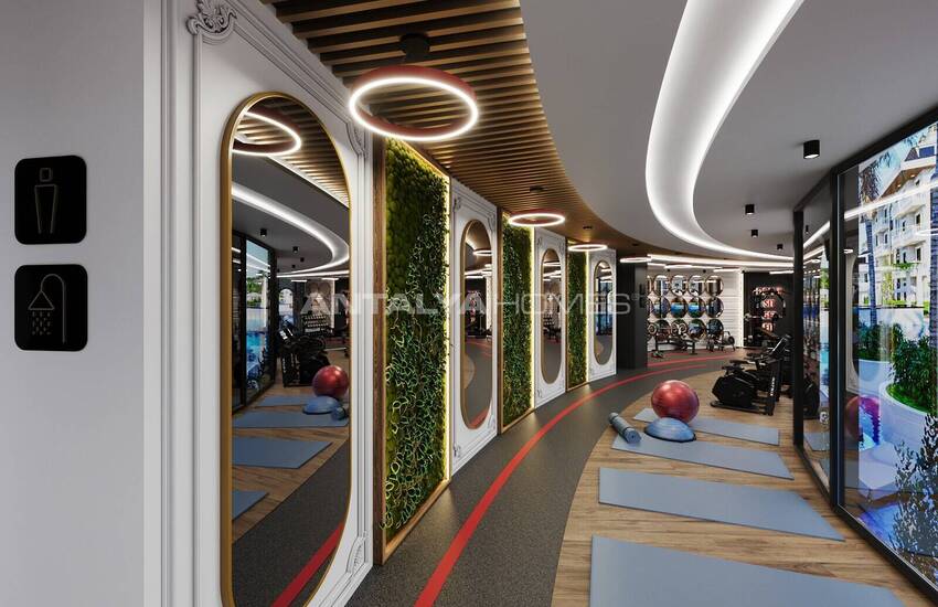 Nieuwbouw Appartementen Met Uniek Ontwerp In Alanya Incekum 45