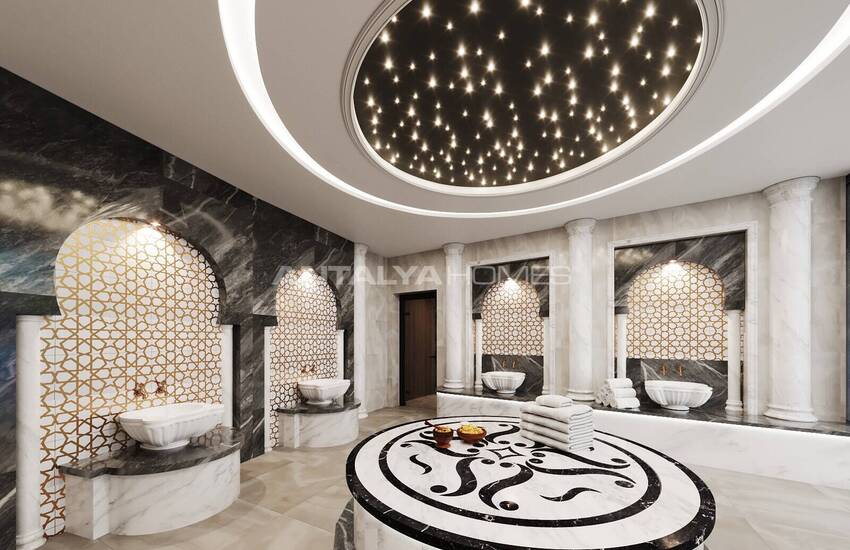 Nieuwbouw Appartementen Met Uniek Ontwerp In Alanya Incekum 52
