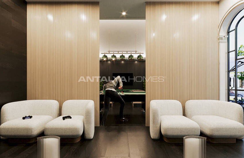 Nieuwbouw Appartementen Met Uniek Ontwerp In Alanya Incekum 53