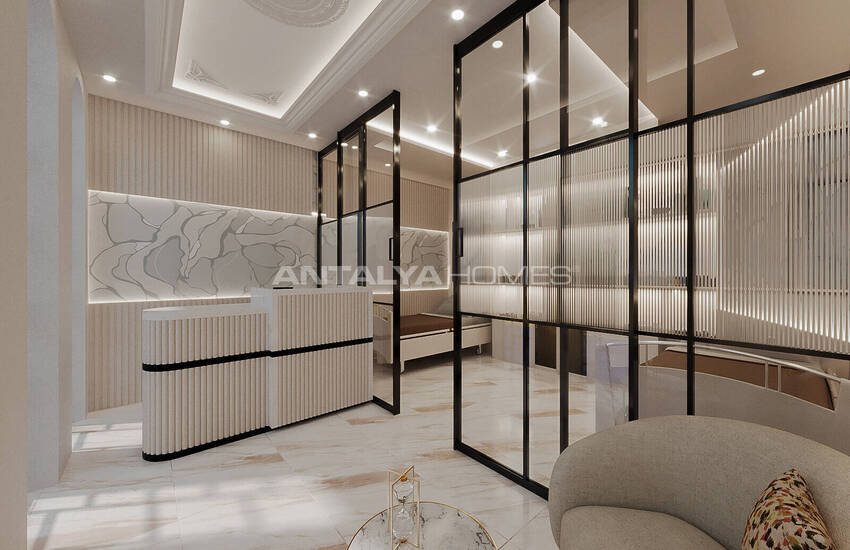 Nieuwbouw Appartementen Met Uniek Ontwerp In Alanya Incekum 58