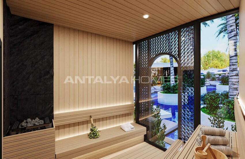 Alanya İncekum'da Eşsiz Tasarımlı Satılık Sıfır Daireler 42