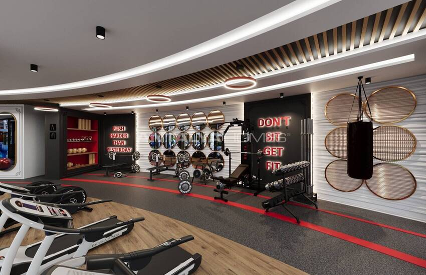 Alanya İncekum'da Eşsiz Tasarımlı Satılık Sıfır Daireler 46