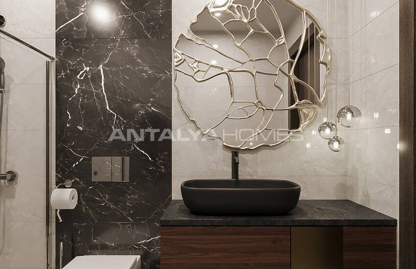 Nouvelle Appartements Avec Un Design Unique À Alanya Incekum 37